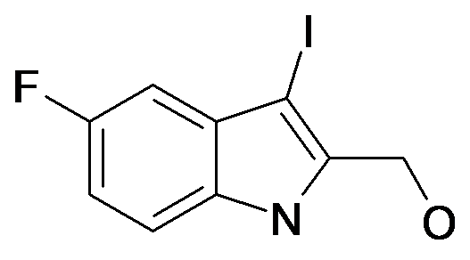 (5-Fluoro-3-iodo-1H-indol-2-yl)-methanol