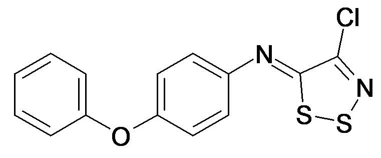 [4-Chloro-[1,2,3]dithiazol-(5Z)-ylidene]-(4-phenoxy-phenyl)-amine