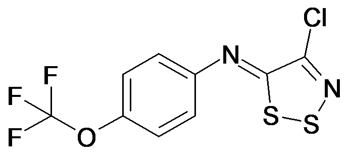 [4-Chloro-[1,2,3]dithiazol-(5Z)-ylidene]-(4-trifluoromethoxy-phenyl)-amine