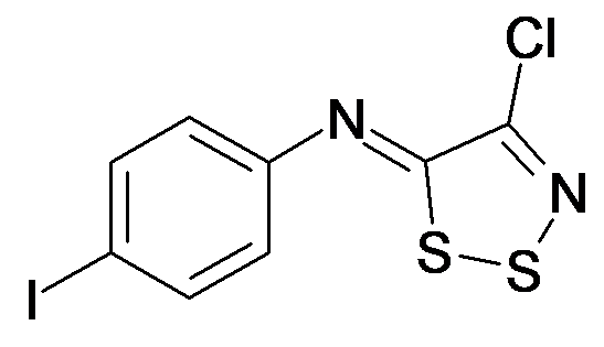 [4-Chloro-[1,2,3]dithiazol-(5Z)-ylidene]-(4-iodo-phenyl)-amine