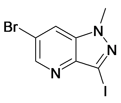 6-Bromo-3-iodo-1-methyl-1H-pyrazolo[4,3-b]pyridine
