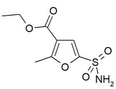 2-Methyl-5-sulfamoyl-furan-3-carboxylic acid ethyl ester