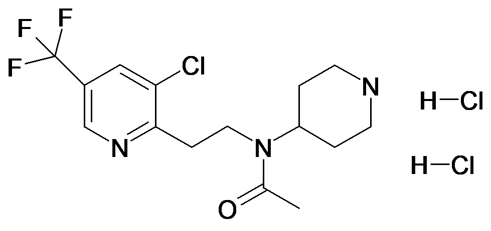 N-[2-(3-Chloro-5-trifluoromethyl-pyridin-2-yl)-ethyl]-N-piperidin-4-yl-acetamide;dihydrochloride