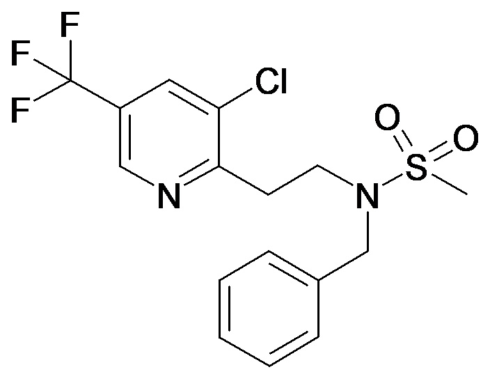 N-Benzyl-N-[2-(3-chloro-5-trifluoromethyl-pyridin-2-yl)-ethyl]-methanesulfonamide