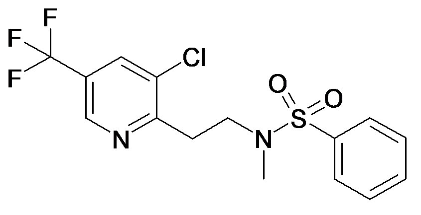 N-[2-(3-Chloro-5-trifluoromethyl-pyridin-2-yl)-ethyl]-N-methyl-benzenesulfonamide