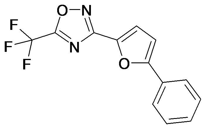 3-(5-Phenyl-furan-2-yl)-5-trifluoromethyl-[1,2,4]oxadiazole