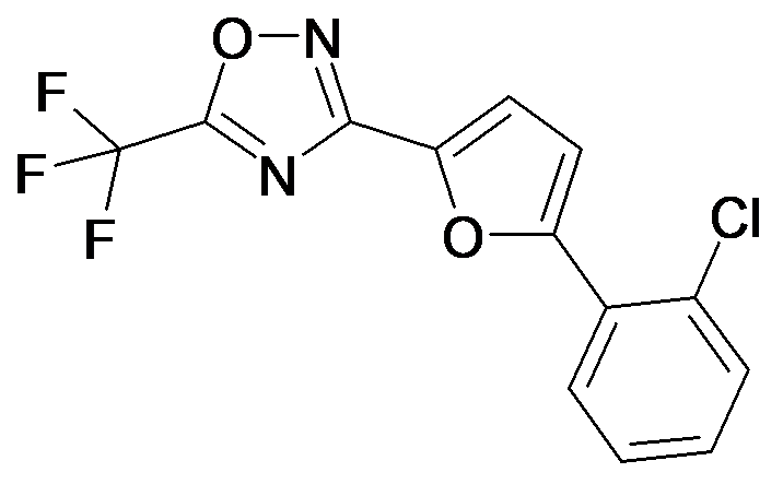 3-[5-(2-Chloro-phenyl)-furan-2-yl]-5-trifluoromethyl-[1,2,4]oxadiazole