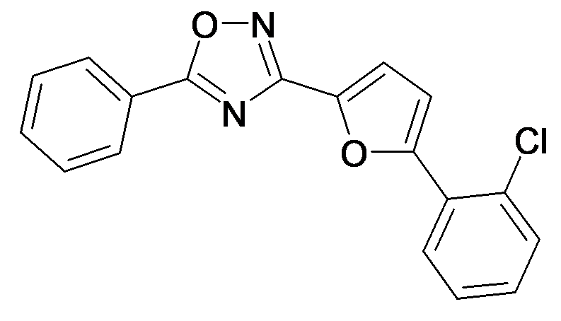 3-[5-(2-Chloro-phenyl)-furan-2-yl]-5-phenyl-[1,2,4]oxadiazole