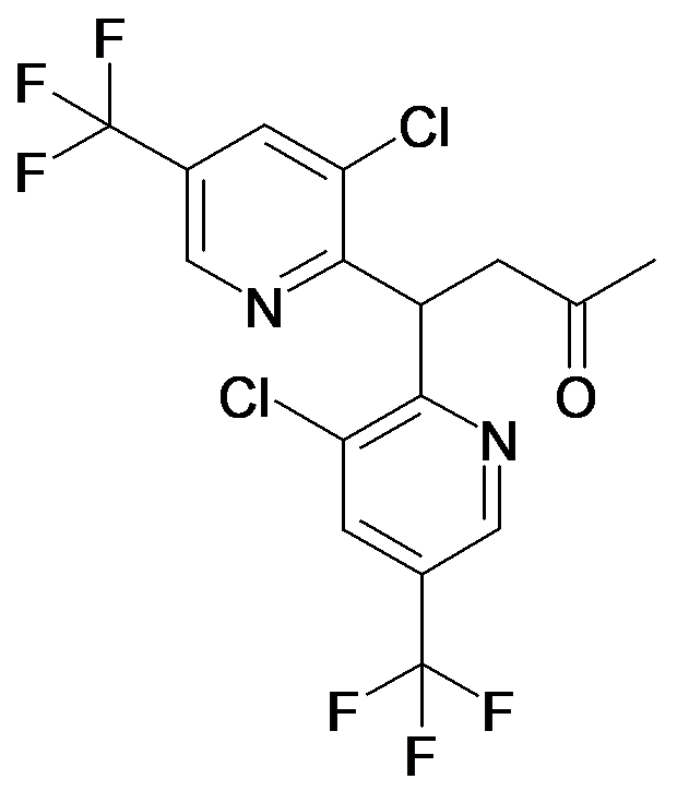 4,4-Bis-(3-chloro-5-trifluoromethyl-pyridin-2-yl)-butan-2-one