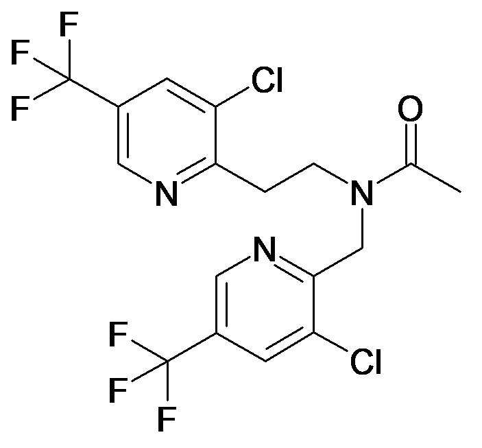N-[2-(3-Chloro-5-trifluoromethyl-pyridin-2-yl)-ethyl]-N-(3-chloro-5-trifluoromethyl-pyridin-2-ylmethyl)-acetamide