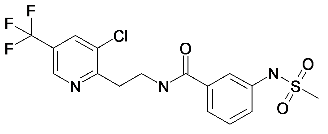 N-[2-(3-Chloro-5-trifluoromethyl-pyridin-2-yl)-ethyl]-3-methanesulfonylamino-benzamide