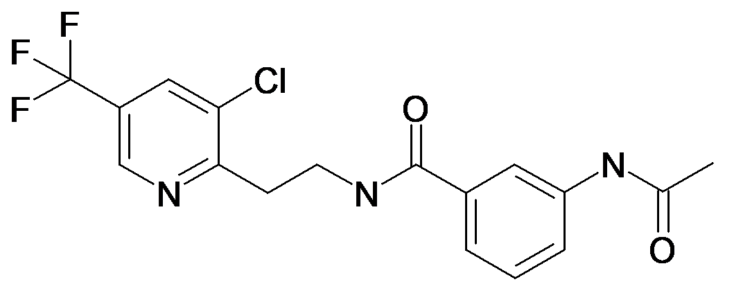 3-Acetylamino-N-[2-(3-chloro-5-trifluoromethyl-pyridin-2-yl)-ethyl]-benzamide