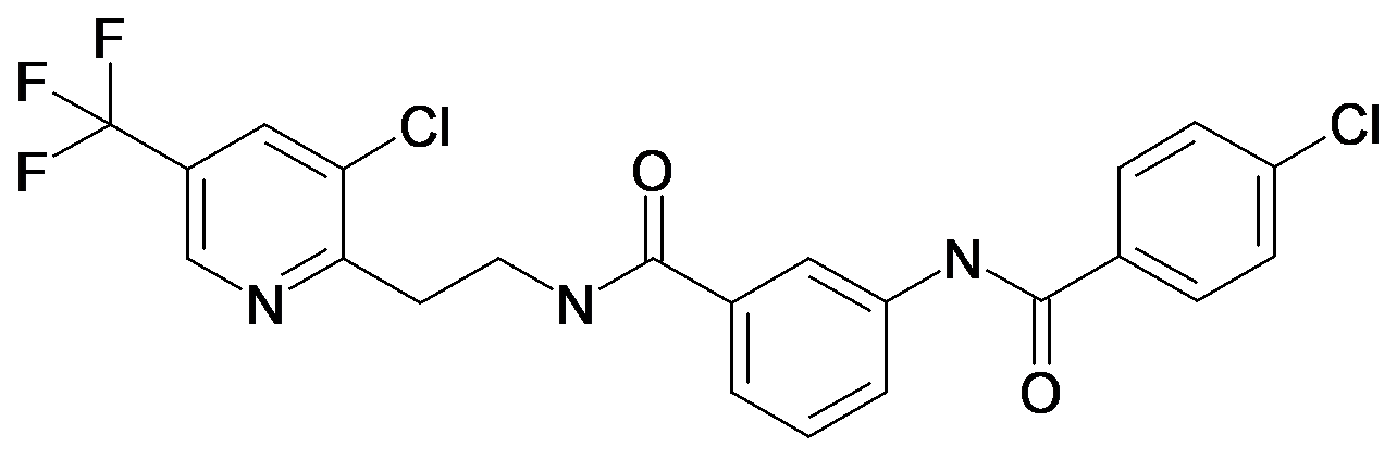 4-Chloro-3-Benzoylamino-N-[2-(3-chloro-5-trifluoromethyl-pyridin-2-yl)-ethyl]-benzamide