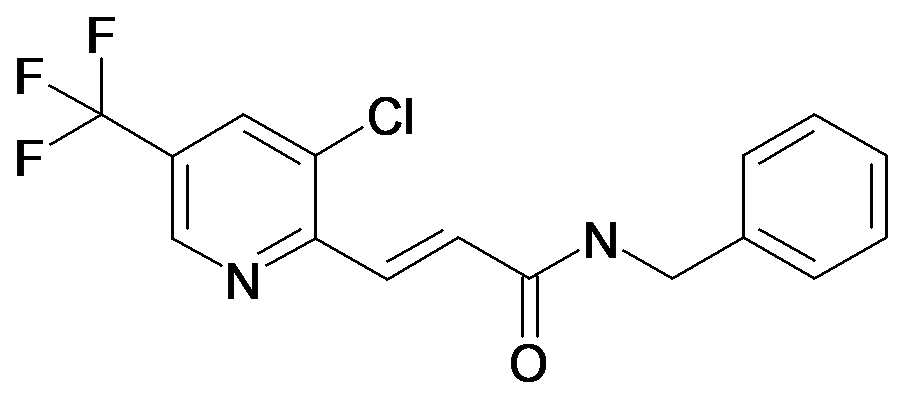 (E)-N-Benzyl-3-(3-chloro-5-trifluoromethyl-pyridin-2-yl)-acrylamide