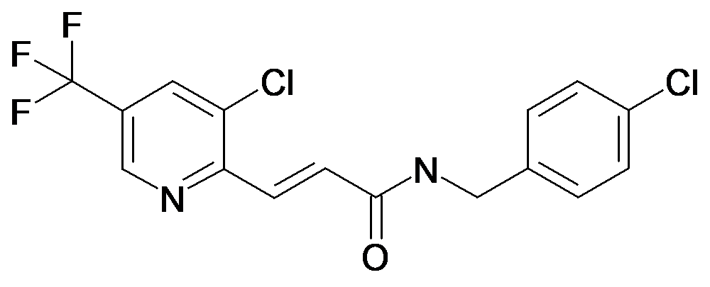 (E)-N-(4-Chloro-benzyl)-3-(3-chloro-5-trifluoromethyl-pyridin-2-yl)-acrylamide