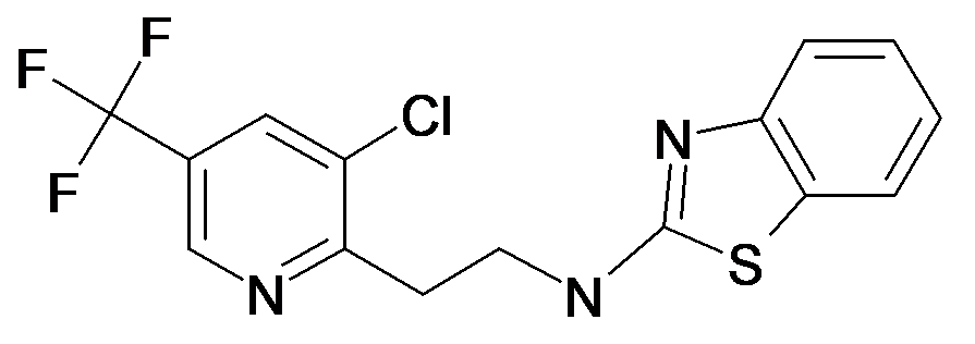 Benzothiazol-2-yl-[2-(3-chloro-5-trifluoromethyl-pyridin-2-yl)-ethyl]-amine