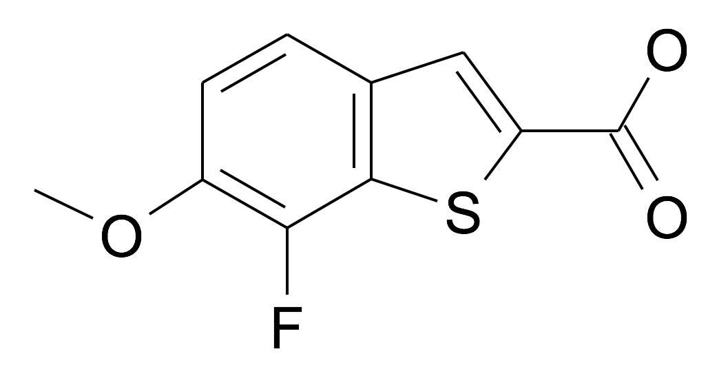 7-Fluoro-6-methoxy-benzo[b]thiophene-2-carboxylic acid