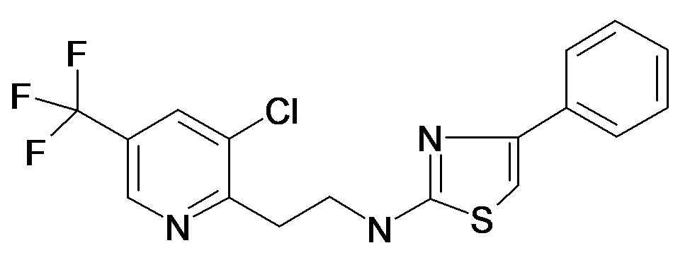 [2-(3-Chloro-5-trifluoromethyl-pyridin-2-yl)-ethyl]-(4-phenyl-thiazol-2-yl)-amine