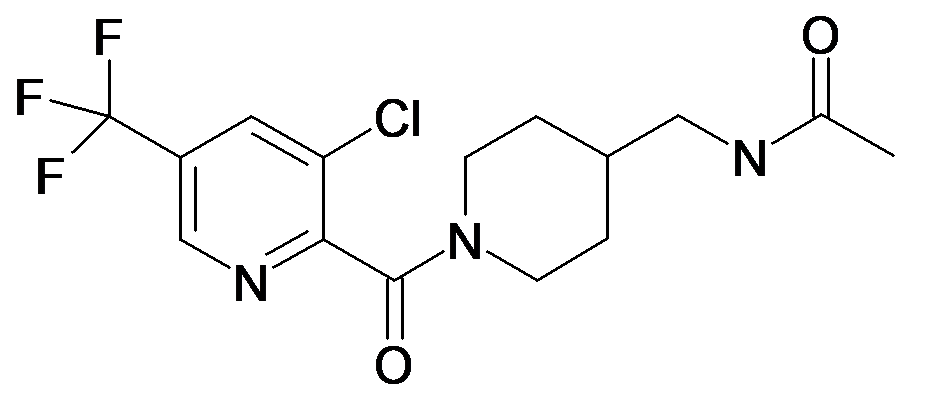 N-[1-(3-Chloro-5-trifluoromethyl-pyridine-2-carbonyl)-piperidin-4-ylmethyl]-acetamide
