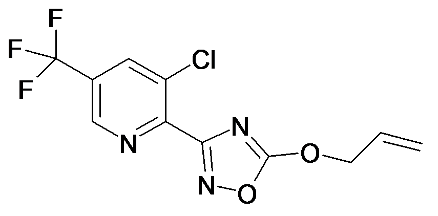 2-(5-Allyloxy-[1,2,4]oxadiazol-3-yl)-3-chloro-5-trifluoromethyl-pyridine