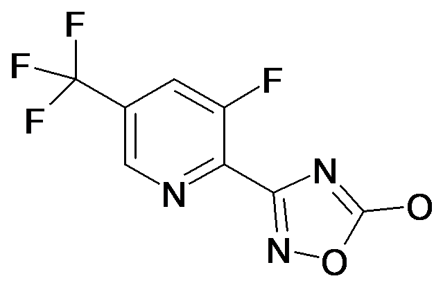 3-(3-Fluoro-5-trifluoromethyl-pyridin-2-yl)-[1,2,4]oxadiazol-5-ol