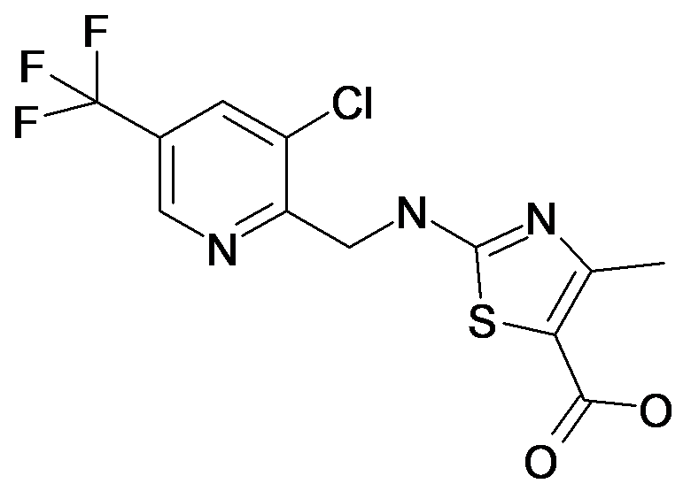 2-[(3-Chloro-5-trifluoromethyl-pyridin-2-ylmethyl)-amino]-4-methyl-thiazole-5-carboxylic acid
