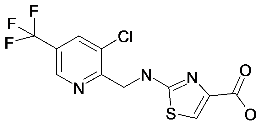 2-[(3-Chloro-5-trifluoromethyl-pyridin-2-ylmethyl)-amino]-thiazole-4-carboxylic acid