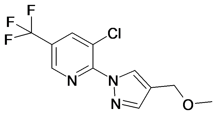 3-Chloro-2-(4-methoxymethyl-pyrazol-1-yl)-5-trifluoromethyl-pyridine