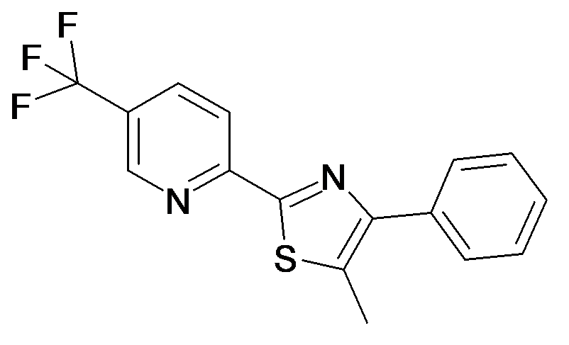 2-(5-Methyl-4-phenyl-thiazol-2-yl)-5-trifluoromethyl-pyridine