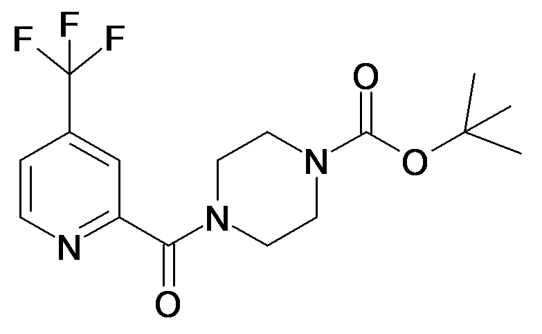 4-(4-Trifluoromethyl-pyridine-2-carbonyl)-piperazine-1-carboxylic acid tert-butyl ester