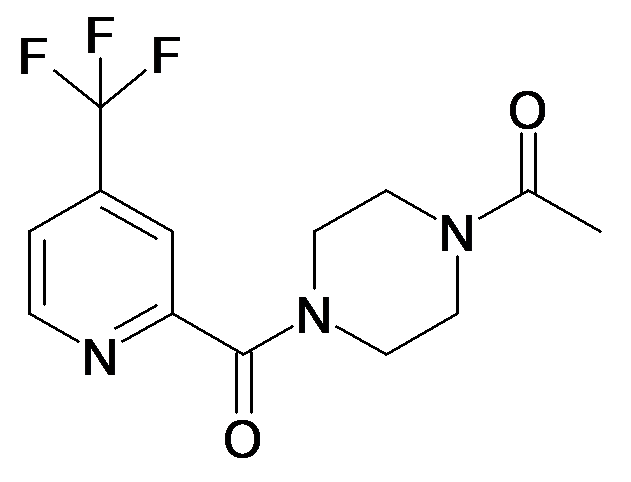 1-[4-(4-Trifluoromethyl-pyridine-2-carbonyl)-piperazin-1-yl]-ethanone