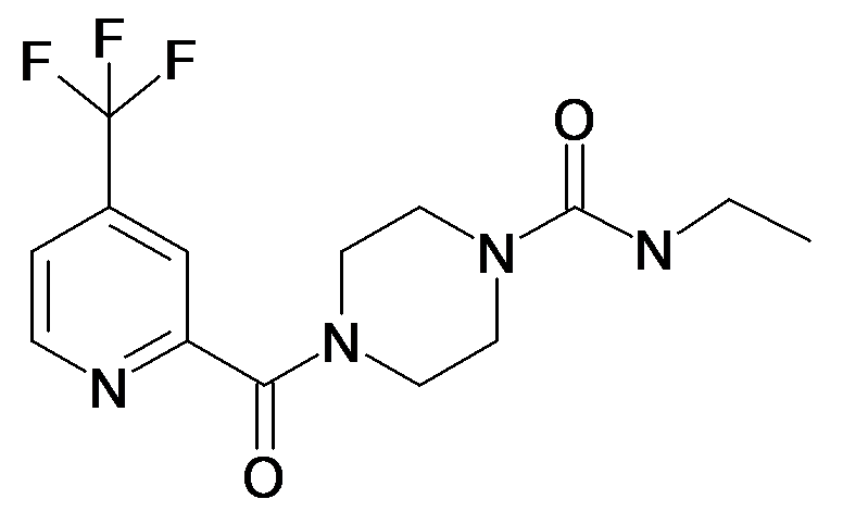 4-(4-Trifluoromethyl-pyridine-2-carbonyl)-piperazine-1-carboxylic acid ethylamide