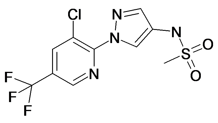 N-[1-(3-Chloro-5-trifluoromethyl-pyridin-2-yl)-1H-pyrazol-4-yl]-methanesulfonamide