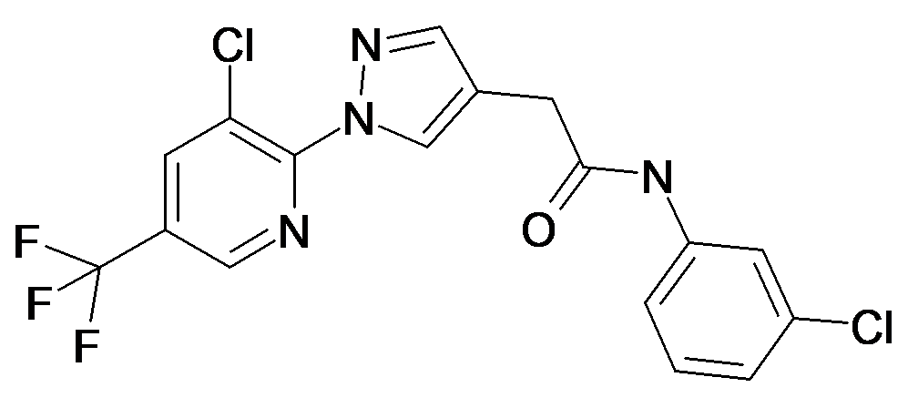 N-(3-Chloro-phenyl)-2-[1-(3-chloro-5-trifluoromethyl-pyridin-2-yl)-1H-pyrazol-4-yl]-acetamide