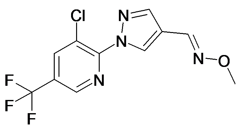 1-(3-Chloro-5-trifluoromethyl-pyridin-2-yl)-1H-pyrazole-4-carbaldehyde O-methyl-oxime isomers