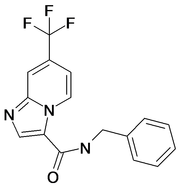 7-Trifluoromethyl-imidazo[1,2-a]pyridine-3-carboxylic acid benzylamide