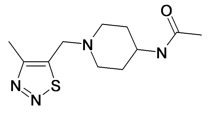 N-[1-(4-Methyl-[1,2,3]thiadiazol-5-ylmethyl)-piperidin-4-yl]-acetamide
