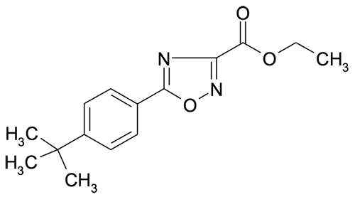 Ethyl 5-(4-tert-butylphenyl)-[1,2,4]oxadiazole-3-carboxylate