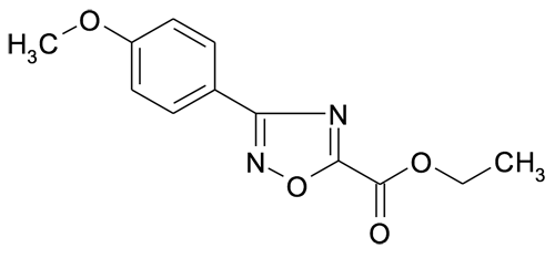 Ethyl 3-(4-methoxyphenyl)-[1,2,4]oxadiazole-5-carboxylate