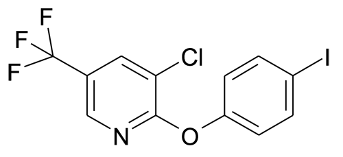 3-Chloro-2-(4-iodophenoxy)-5-(trifluoromethyl)pyridine