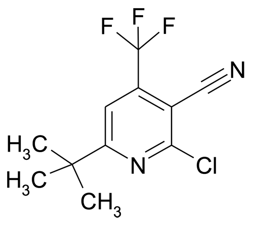 6-tert-Butyl-2-chloro-4-(trifluoromethyl)nicotinonitrile
