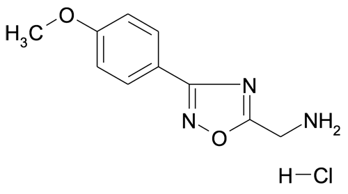 5-Aminomethyl-3-(4-methoxyphenyl)-[1,2,4] oxadiazole Hydrochloride