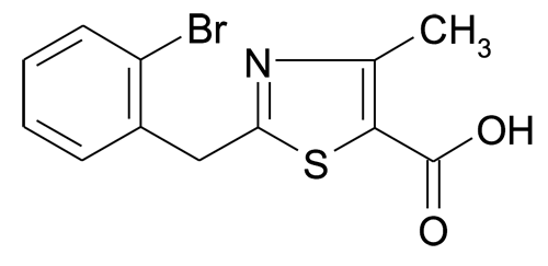 2-(2-Bromobenzyl)-4-methylthiazole-5-carboxylic acid