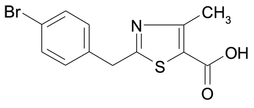 2-(4-Bromobenzyl)-4-methylthiazole-5-carboxylic acid