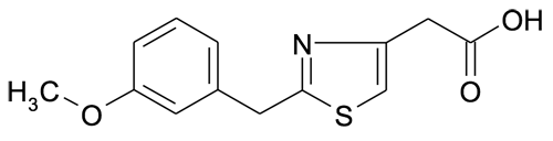 [2-(3-Methoxybenzyl)thiazol-4-yl]acetic acid