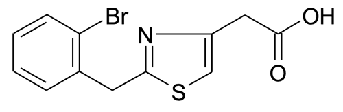[2-(2-Bromobenzyl)thiazol-4-ylacetic acid