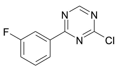 2-Chloro-4-(3-fluoro-phenyl)-[1,3,5]triazine