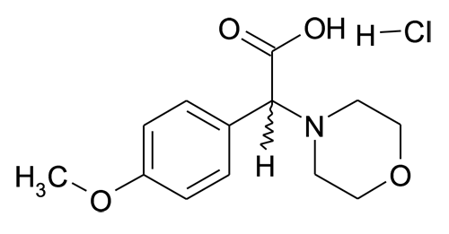 (4-Methoxy-phenyl)-morpholin-4-yl-acetic acid; hydrochloride