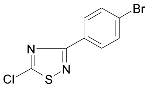 3-(4-Bromo-phenyl)-5-chloro-[1,2,4]thiadiazole