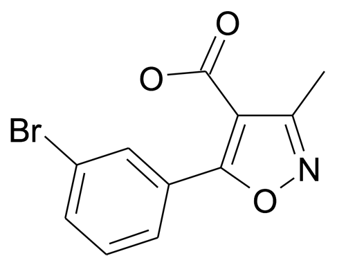 5-(3-Bromo-phenyl)-3-methyl-isoxazole-4-carboxylic acid